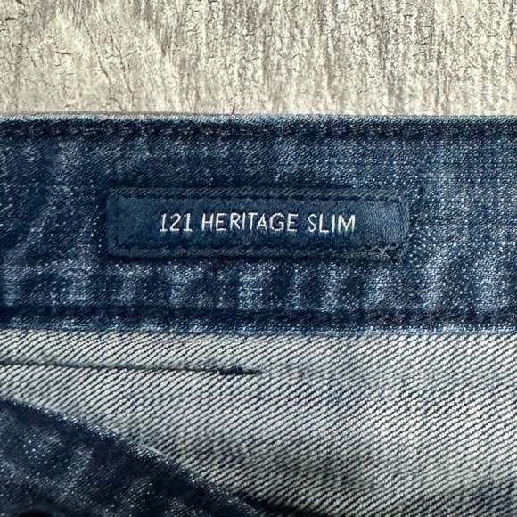 Lucky Brand‎ Men’s EUC 121 Heritage Slim Button Fly Jeans, 40 30/32 - Picture 13 of 16